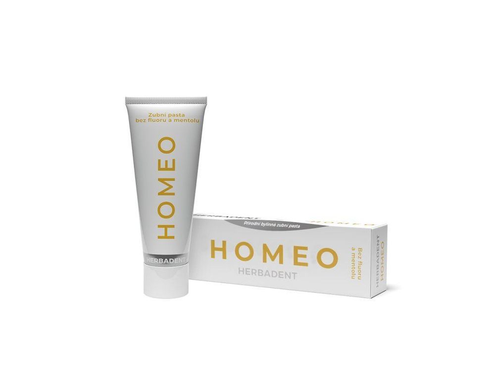 HERBADENT HOMEO Naturlig Örttandkräm 75 g