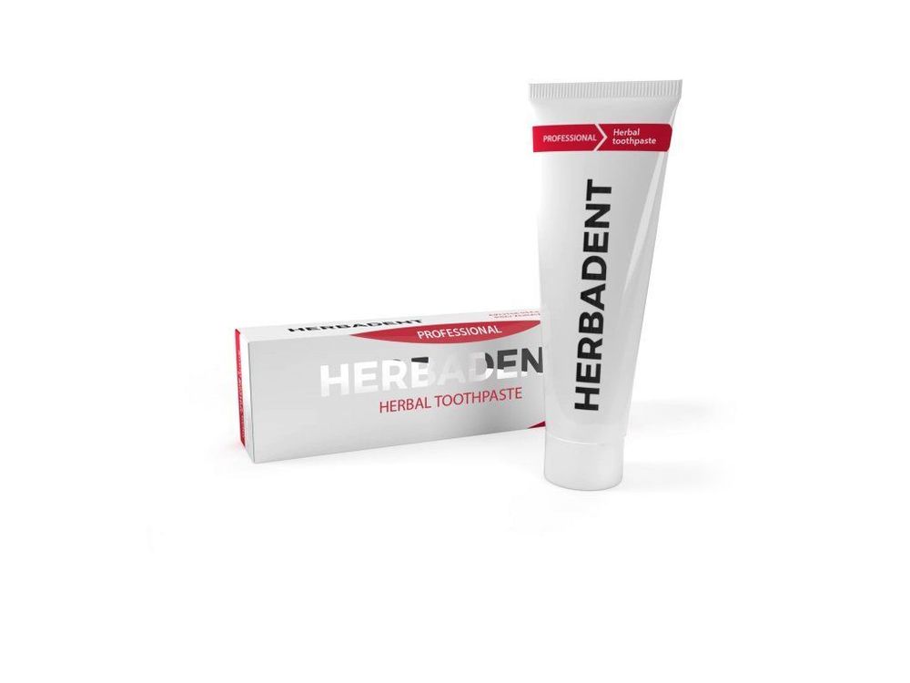 HERBADENT PROFESSIONAL Örttandkräm med fluor 100 g