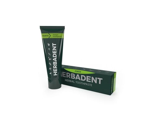 HERBADENT FORTE Örtbaserad fluortandkräm 100 g