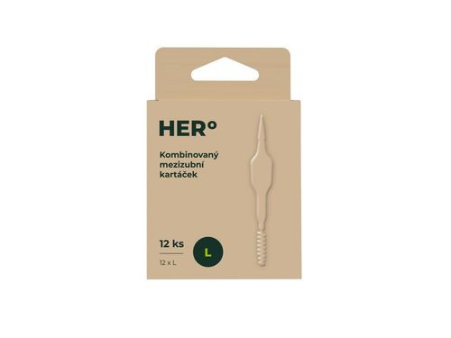 HERBADENT HERo interdentalborstor, storlek L