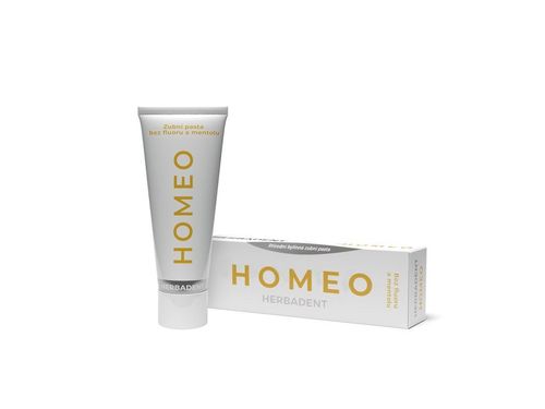 HERBADENT HOMEO Naturlig Örttandkräm 75 g