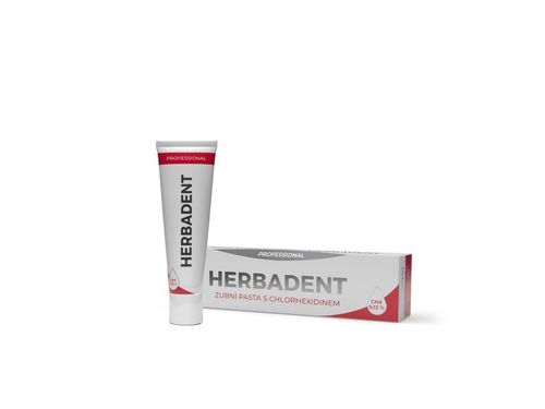 HERBADENT PROFESSIONAL Tandkräm med 0,12% CHX 40 g