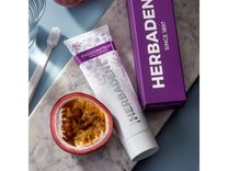HERBADENT PASSIONFRUIT Örtbaserad tandkräm med passionsfruktsmak 75 g bild 3