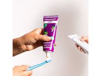 HERBADENT JUNIOR Örtstandkräm med fluor, grönt mynte, 7+, 75 g bild 3
