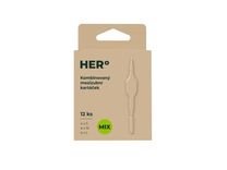 HERBADENT HERo interdentalborstar MIX storlekar, 12 st bild 1